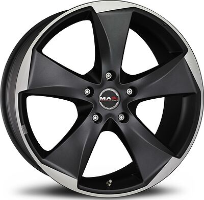 Mak Raptor 5 9x18 5x112 ET 35 Dia 76 ICE SUPERDARK