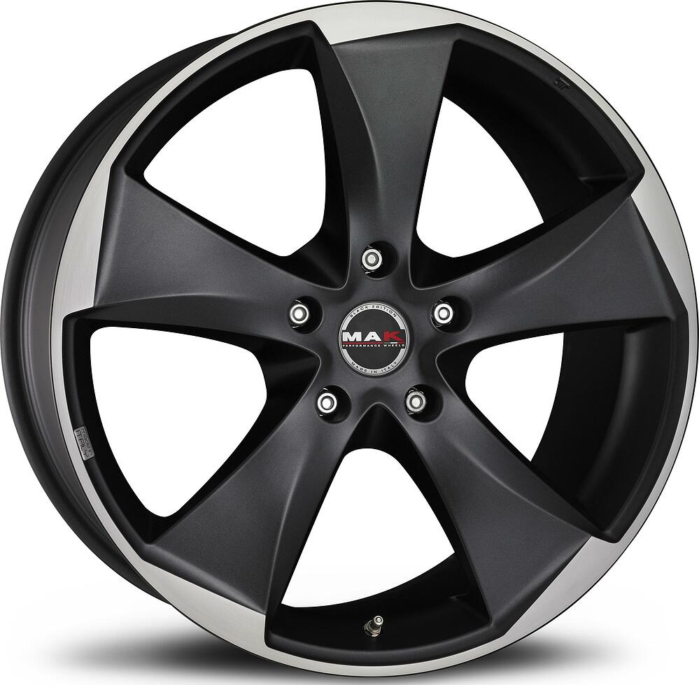 Mak Raptor 5 8x18 5x112 ET 30 Dia 76 Ice Superdark