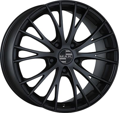 Mak Rennen 8.5x19 5x130 ET 48 Dia 71.6 Mat Black