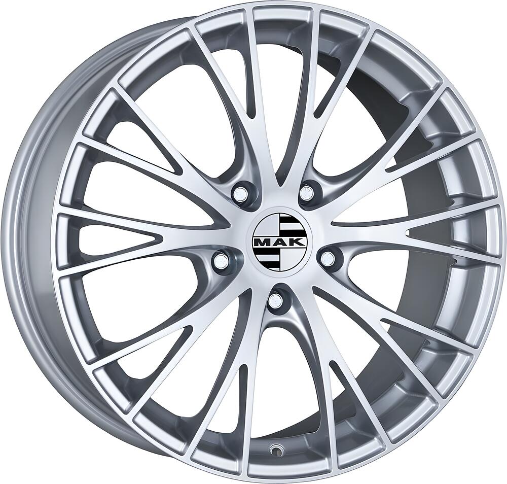 Mak Rennen 8x19 5x110 ET 33 Dia 65.1 silver