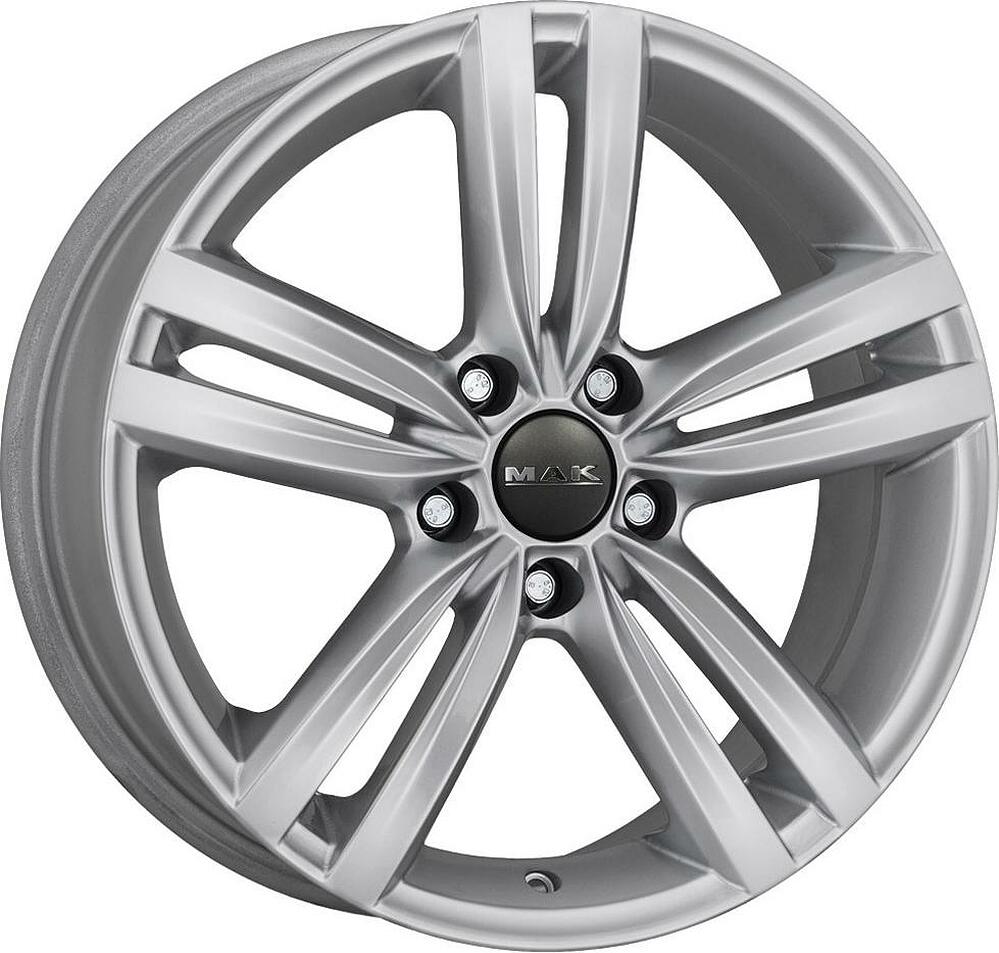 Mak Sachsen W 7x17 5x112 ET 47 Dia 66 Silver