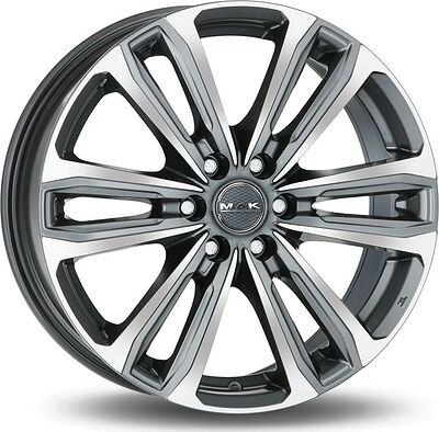 Mak Safari 6 7.5x17 6x139.7 ET 33 Dia 100.1 Gunmetal