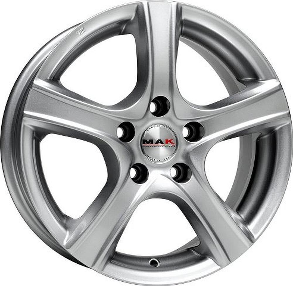 Mak Scorpio 6.5x15 4x100 ET 40 Dia 72 silver