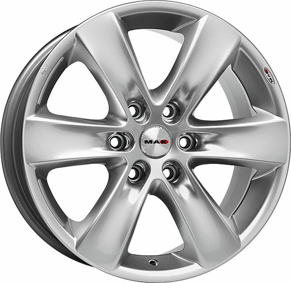 Mak Sierra 7x16 6x139.7 ET 46 Dia 92.3 HYPER SILVER