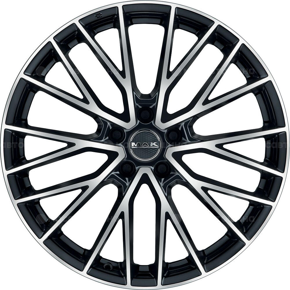 Mak Speciale 8.5x21 5x112 ET 43 Dia 76 Black Mirror