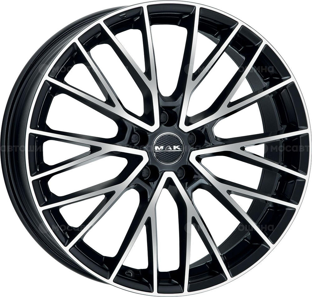Mak Speciale 8.5x21 5x112 ET 43 Dia 76 Black Mirror