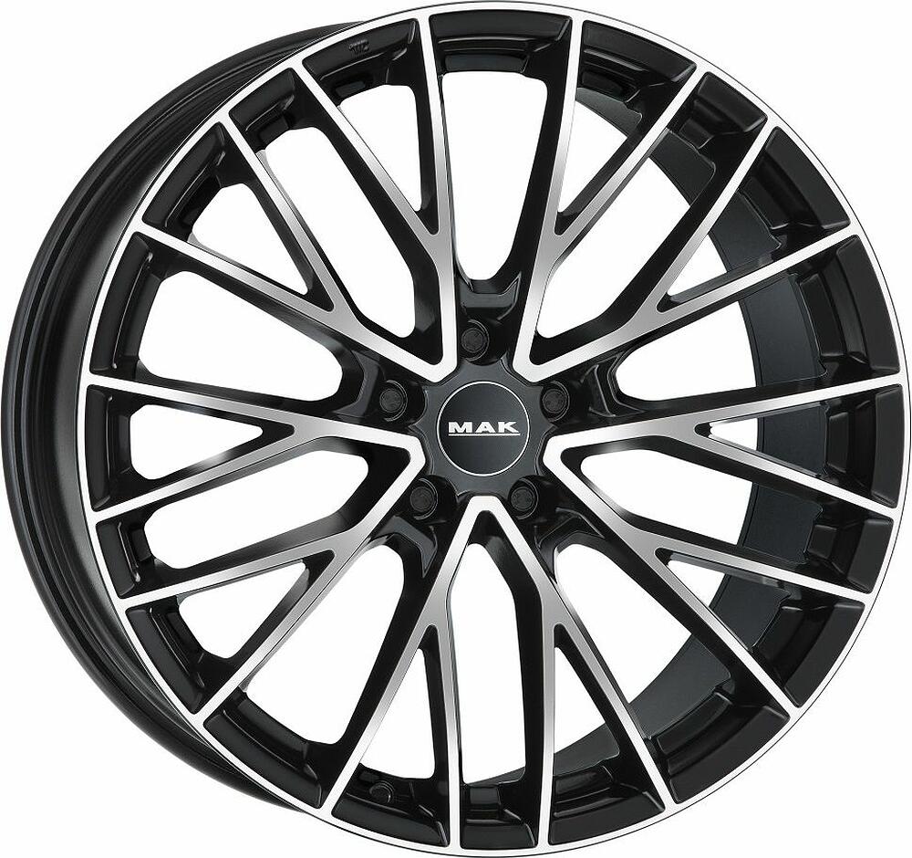 Mak Speciale-D 10x21 5x112 ET 42 Dia 76 Black Mirror