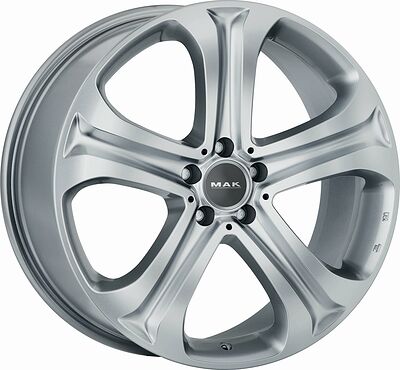 Mak Spitze 8.5x20 5x112 ET 53 Dia 66.6 silver