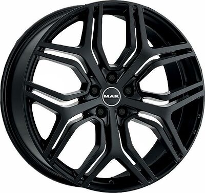 Mak Stardom 8.5x20 5x112 ET 29 Dia 66.6 Gloss Black