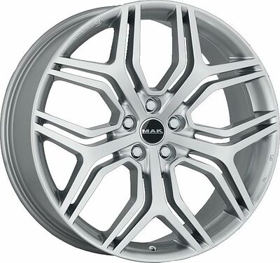 Mak Stardom 8.5x20 5x112 ET 40 Dia 66.6 silver