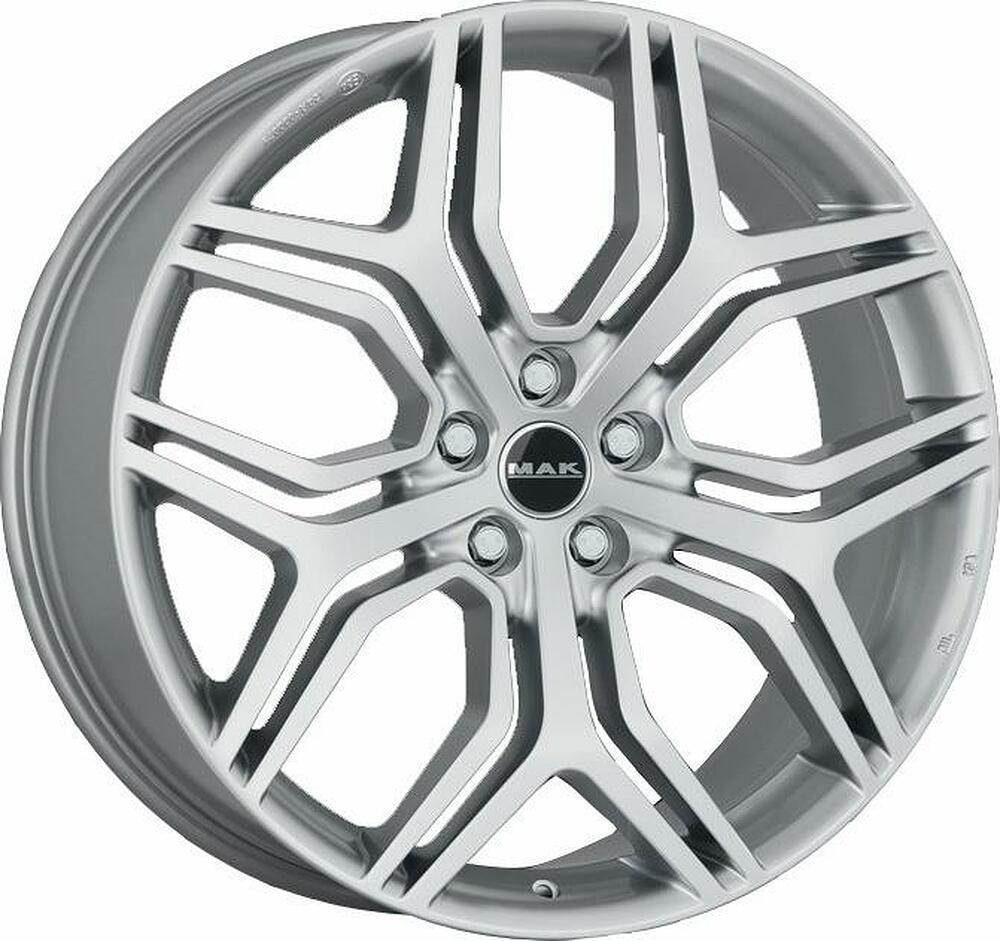 Mak Stardom 8.5x20 5x112 ET 29 Dia 66.6 silver