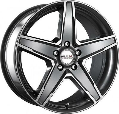 Mak Stern 7x16 5x112 ET 30 Dia 66.6 Gunmetal