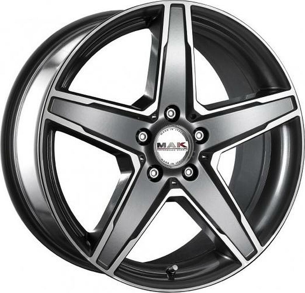 Mak Stern 7.5x18 5x112 ET 48 Dia 66.6 Gunmetal