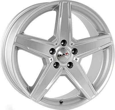 Mak Stern 9.5x19 5x112 ET 35 Dia 66.6 Silver