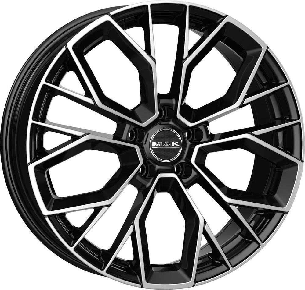 Mak Stilo 8x18 5x112 ET 39 Dia 76 Black Mirror