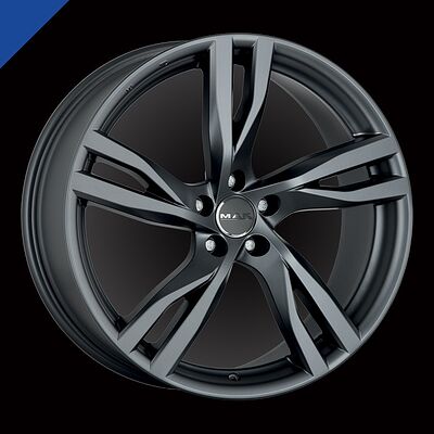 Mak Stockholm W 7x16 5x108 ET 50 Dia 63.4 Mat Black