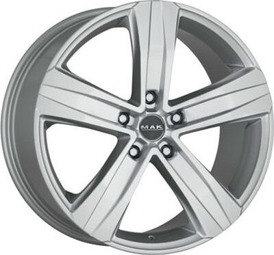 Mak Stone 5 T 7x17 5x118 ET 62 Dia 71.1 Silver