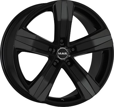 Mak Stone 6 8x18 6x130 ET 53 Dia 84.1 Gloss Black