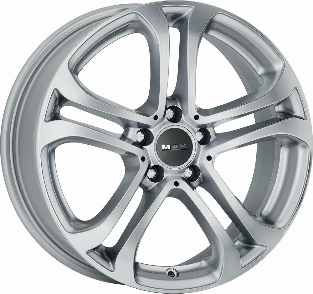 Mak Stuttgart 8x18 5x112 ET 45 Dia 66.6 silver