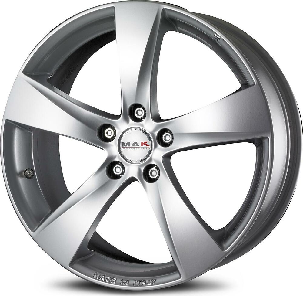 Mak Tornado 7x17 5x120 ET 40 Dia 72.6 HYPER SILVER