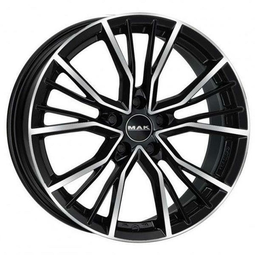 Mak Union 8x18 5x112 ET 45 Dia 57.1 Black Mirror