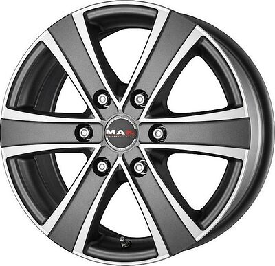 Mak Van 6 6.5x16 6x139.7 ET 46 Dia 92.3 ICE TITAN