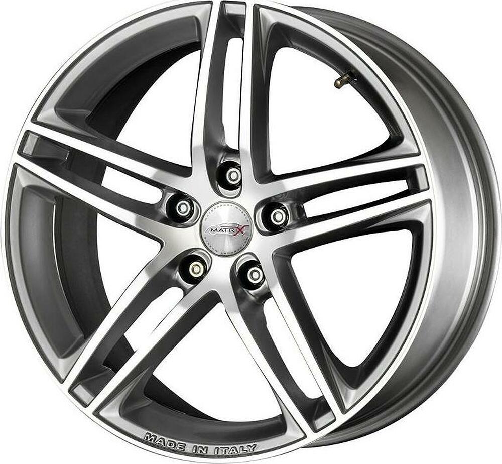 Mak Variante 8x18 5x112 ET 42 Dia 76 Hyper Silver Mirror Face