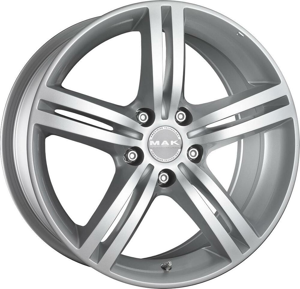 Mak Veloce Light 6x16 5x110 ET 35 Dia 65 Silver