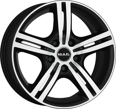 Mak Velocity 7.5x17 5x108 ET 45 Dia 72 Ice Black