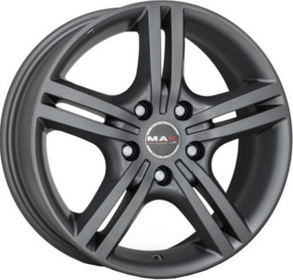 Mak Velocity Light 6.5x16 5x108 ET 35 Dia 72 Matt titanium