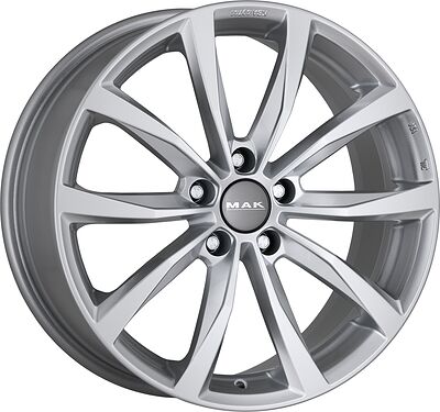 Mak Wolf 8x19 5x114.3 ET 40 Dia 60.1 Hyper Silver