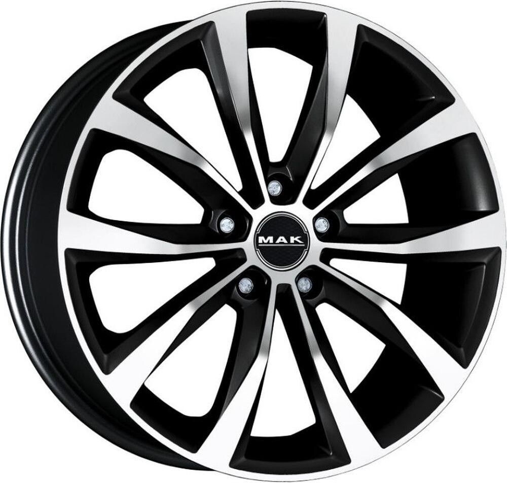 Mak Wolf 7.5x17 5x114.3 ET 48 Dia 76 Black