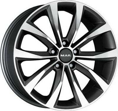 Mak Wolf 7x17 5x98 ET 41 Dia 58.1 Gunmetal Mirror Face
