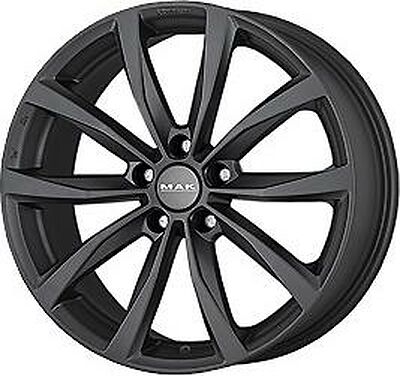 Mak Wolf 7x17 5x114.3 ET 48 Dia 60.1 Mat Black
