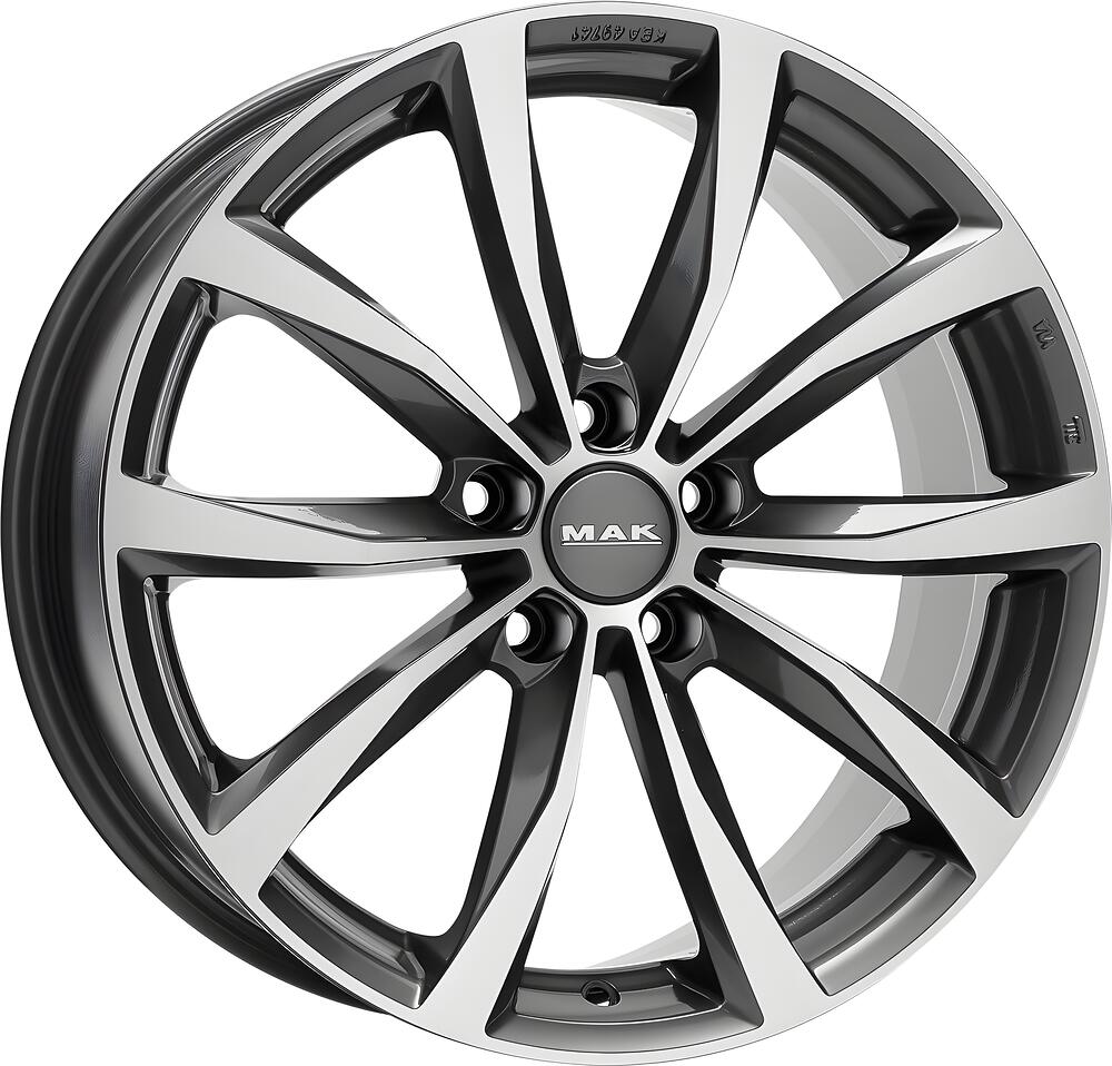 Mak Wolf 6.5x16 5x112 ET 35 Dia 76 Mirror