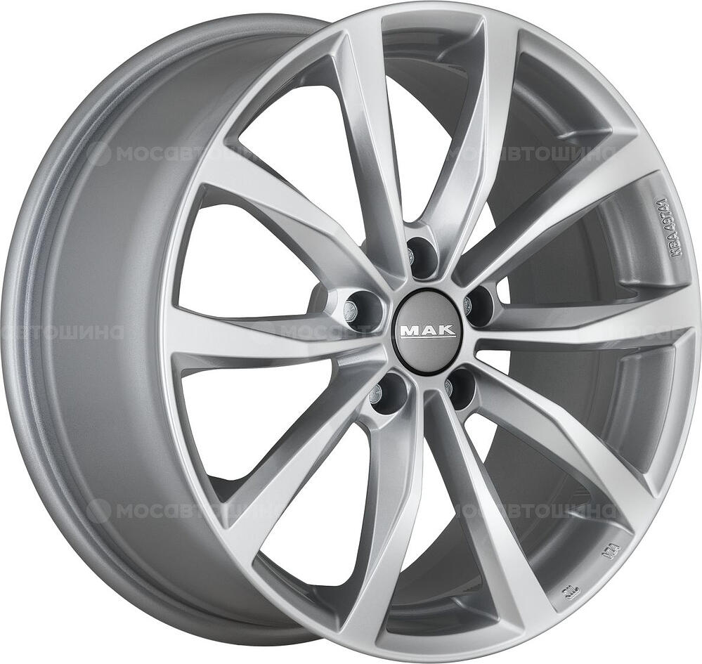 Mak Wolf 8x20 5x112 ET 30 Dia 76 silver