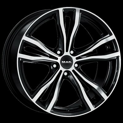 Mak X-Mode 9x20 5x112 ET 35 Dia 66.6 Black Mirror