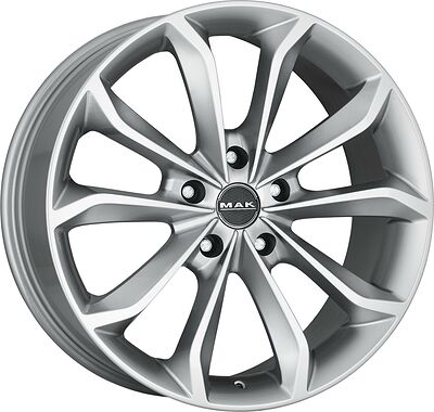 Mak Xenon 9x18 5x150 ET 48 Dia 110.2 Hyper Silver