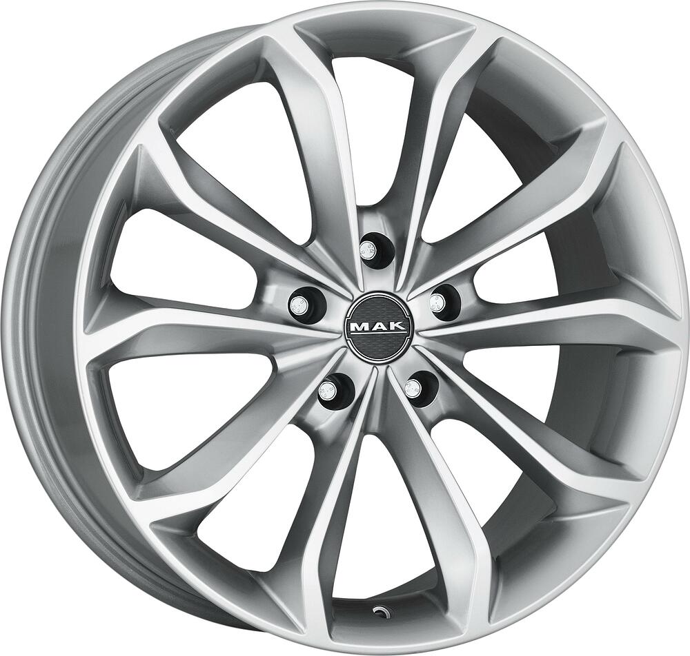 Mak Xenon 8x18 5x114.3 ET 40 Dia 76 Hyper Silver