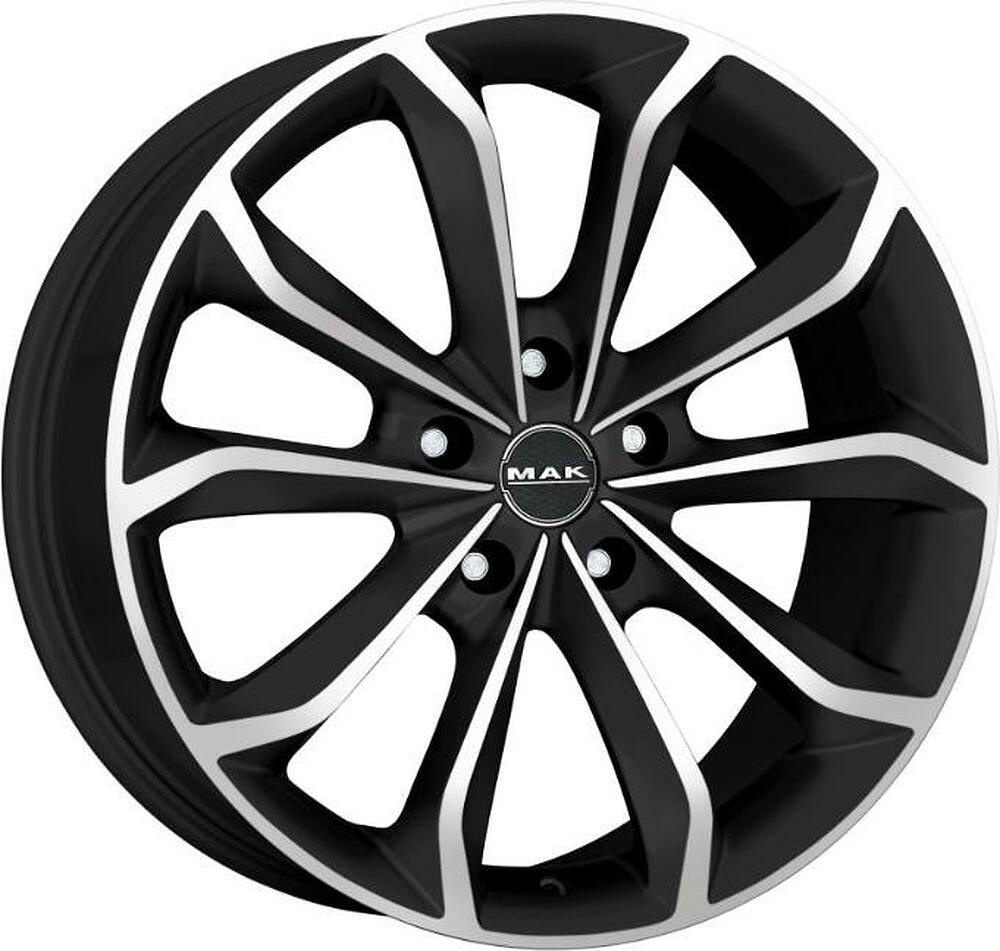 Mak Xenon 9x18 5x112 ET 42 Dia 76 Ice Black