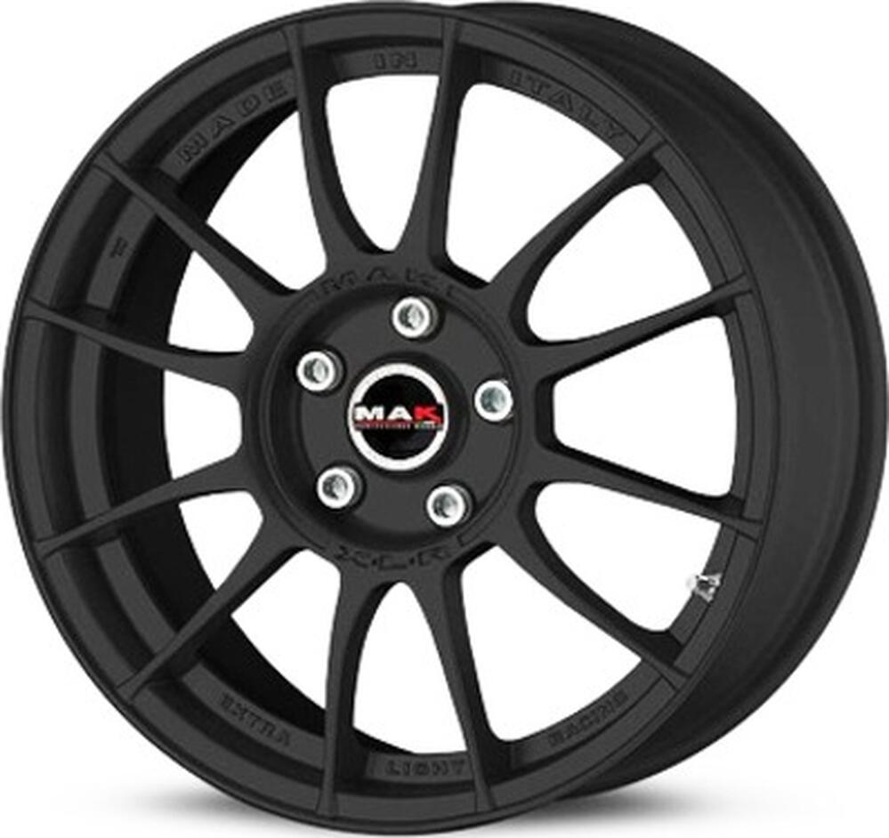 Mak XLR 7x17 4x100 ET 30 Dia 72 Matt Black