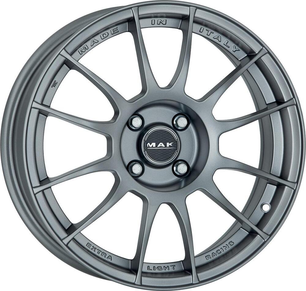 Mak XLR 7x17 4x100 ET 27 Dia 72 Matt Graphite