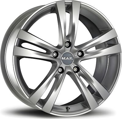 Mak Zenith 6.5x16 5x98 ET 39 Dia 58.1 Hyper Silver