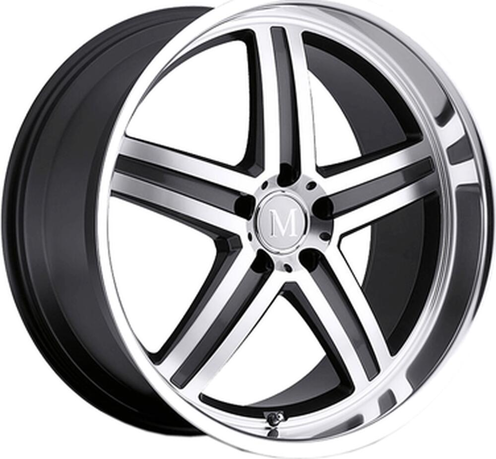Mandrus Mannheim 8.5x19 5x112 ET 43 Dia 66.6 Gunmetal Mirror Cut Face  Lip