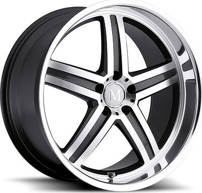 Mandrus Mannheim 8.5x19 5x112 ET 43 Dia 66.6 Gunmetal Mirror Cut Face