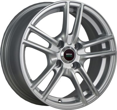 Mega Wheels Y242 6.5x15 4x98 ET 32 Dia 58.6 silver
