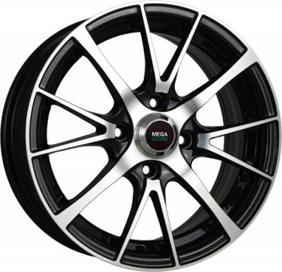 Mega Wheels Y3174 6.5x15 4x98 ET 32 Dia 58.6 BKF
