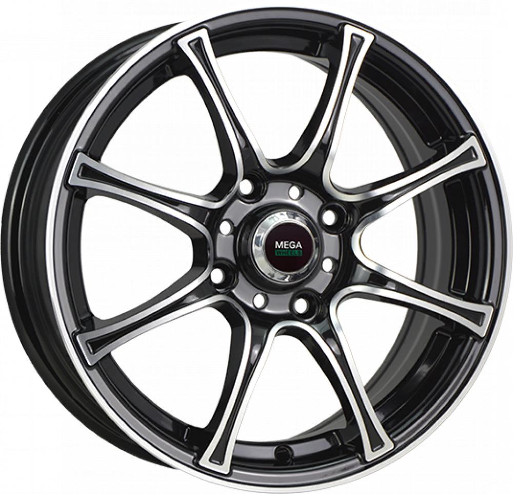 Mega Wheels Y360 6x15 4x98 ET 32 Dia 58.6 BKF