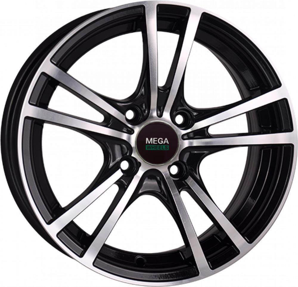 Mega Wheels Y9129 6.5x15 4x98 ET 32 Dia 58.6 BKF