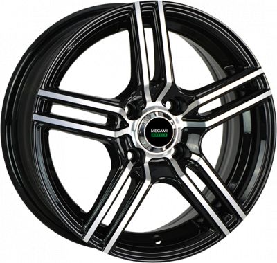 Megami MGM-1 6x15 5x114.3 ET 47 Dia 67.1 HBFP